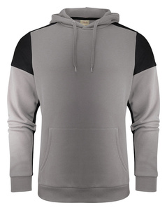 Zweifarbiger Kapuzenpullover Prime Hoodie von der Marke Printer - Grau - Schwarz.