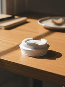 Dr. Bacty Eco Thermal Mug Terra – Arctic White