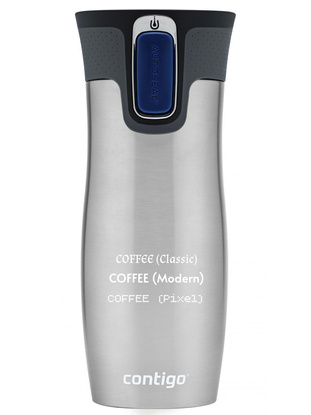Thermobecher mit gravur Contigo West Loop 2.0 - Stahl