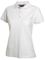 Polo shirt for women Eaton Lady D.A.D - White.