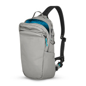 Anti-theft sling backpack Pacsafe ECO 12L - gray made of econyl