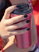 Ceramic-coated thermal Coffee Mug Dr.Bacty  Apollo 2.0 360 ml - Pink