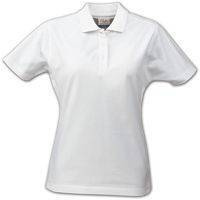 Surf Lady Polo women's polo shirt by Printer - White.