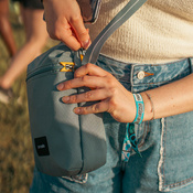 Torba miejska na ramię antykradzieżowa Pacsafe Go - miętowa