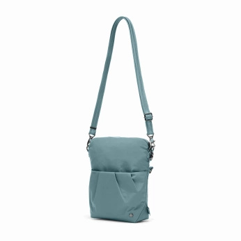 Foldable women's anti-theft bag Pacsafe CX - mint