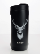 Thermobecher für Kaffee 2-in-1 Dr.Bacty Notus 360 ml - schwarz