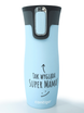 Thermobecher Contigo West Loop Great Mom 470 ml - Blue