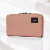 RFIDsafe Continental Wallet Pacsafe - rose