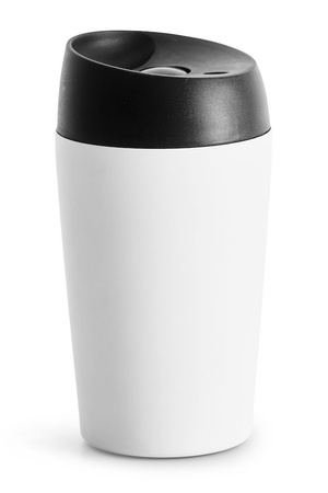 Travel kubek z zamknięciem, biały 240 ml