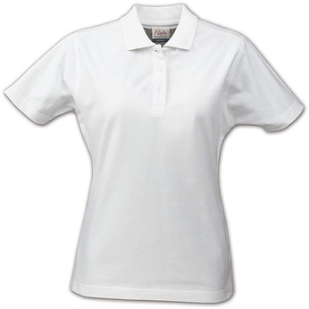 Surf Lady Polo women's polo shirt by Printer - White.