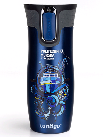Thermobecher Contigo West Loop 2.0 470ml - schwarz matt