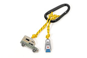 TROIKA keychain for camping.