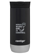 Thermobecher für Kaffee Contigo Huron 2.0 470 ml – Für Autofahrer – Schwarz