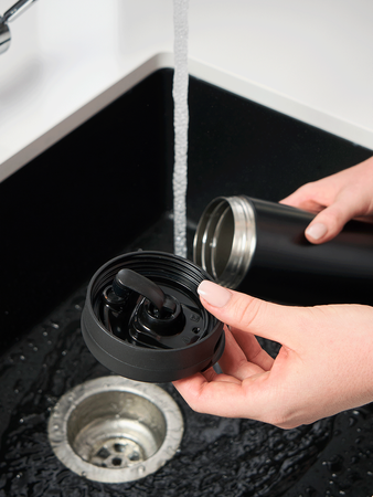 Kubek termiczny na kawę dla nauczyciela Contigo Huron 2.0 470ml - Czarny