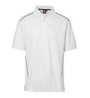 Pro Wear Polo Shirt Pipings White