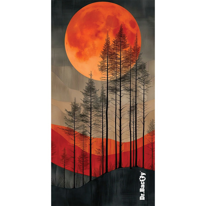 Ręcznik szybkoschnący dwustronny Dr.Bacty XL 70x140 – Luna