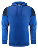 Dwukolorowa bluza z kapturem Prime Hoodie marki Printer - Niebiesko - granatowa