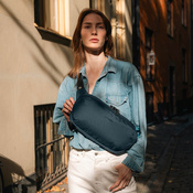 Pacsafe V Anti-Diebstahl wasserdichte Hüfttasche - navy blau