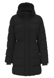 Ocieplana damska parka z kapturem Dundas Parka Woman D.A.D - Czarny