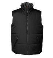 Vest with thermal lining black