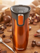 Thermobecher mit gravur Contigo West Loop 2.0 - Orange