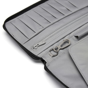 Large RFID Pacsafe women's wallet - black