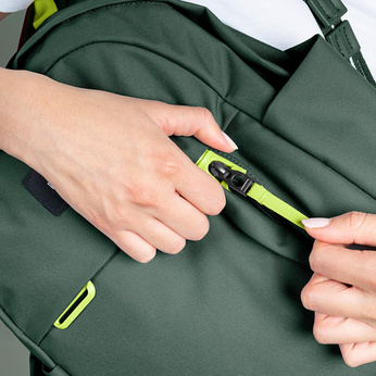 Pacsafe Go 15 l Anti-Diebstahl-Stadt-Rucksack - grün