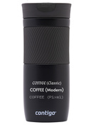 Thermobecher mit gravur Contigo Byron 470ml - Schwarz