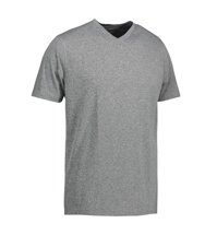 T -Shirt Ja Active Grey Melange Brand ID - Grau