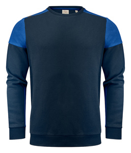 Zweifarbiger Prime Crewneck Hoodie der Marke Printer - Dunkelblau - Blau.