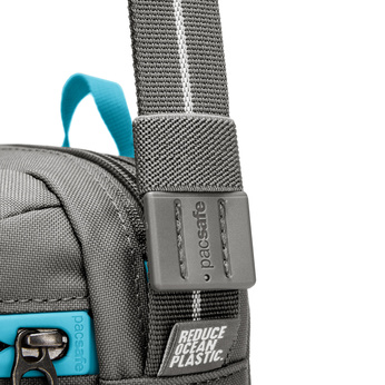 Torba miejska na ramię antykradzieżowa Pacsafe Go - szara