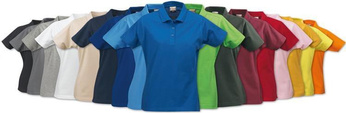 Damen Surf Lady Polo T-Shirt der Marke Printer - Grau