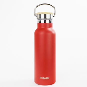 Dr.Bacty Iris steel thermal bottle - red - Stegna