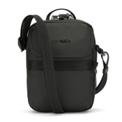A small Pacsafe Metrosafe X 3 l anti-theft shoulder bag - black