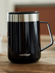 Thermal mug with ear Contigo Streeterville 420 ml - Black