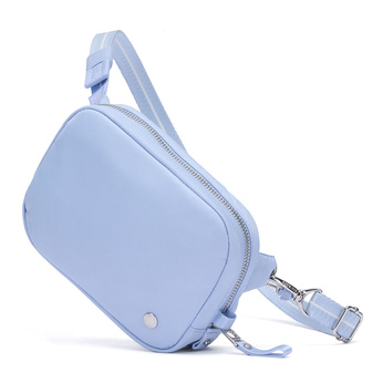 Small 2-in-1 anti-theft women's handbag Pacsafe W - Serenity Blue