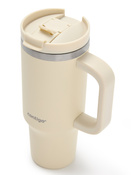 Thermal mug with straw Contigo Streeterville Tumbler 880 ml - Oatmilk