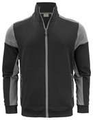 Rozpinana bluza Prime Sweatvest marki Printer - Czarno - szara