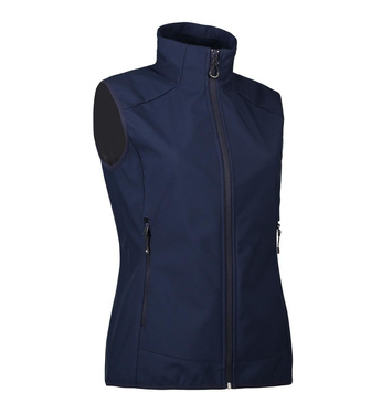 Frauen -Softshell -Marine von ID, Marineblau