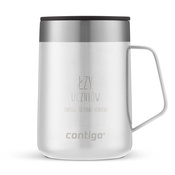Kubek termiczny na Dzień Nauczyciela - Contigo Streeterville 420 ml - Biały