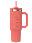 Kubek termiczny na wodę z grawerem Streeterville Tumbler 1200 ml - Coral