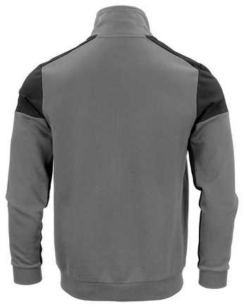 Rozpinana bluza Prime  Sweatvest marki Printer - Szaro - czarna