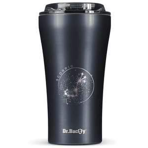 Dr.Bacty Apollo 2.0 thermal coffee mug - Scorpio - 360 ml - Gunmetal