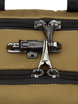 Medium anti-theft shoulder bag messenger Pacsafe Metrosafe X 6L - brown