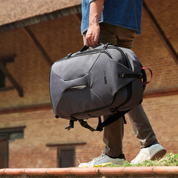 Plecak antykradzieżowy turystyczny Pacsafe EXP45 - ciemnoszary