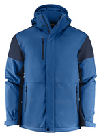 Dwukolorowy ocieplany softshell Prime Padded Softshell marki Printer - Niebiesko - Granatowy