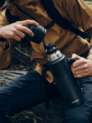 Travel thermos Contigo 1,2l - matte black - With your engraving