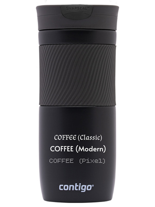 Kubek termiczny z grawerem Contigo Byron 470ml - Black Mat