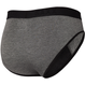 Comfortable men's SAXX ULTRA Boxer Brief Fly - graphite.