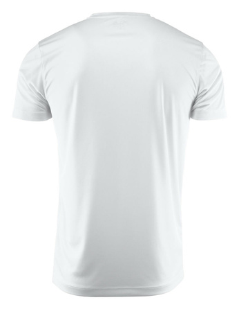 Sports children's T-shirt Run T-Shirt Junior by Printer Red - White.